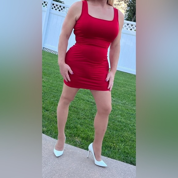 XL MINI DRESS. 35% COTTON 65% SPANDEX. - Picture 2 of 2